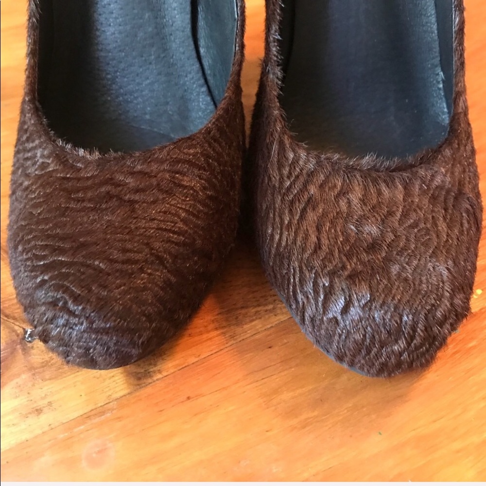 free people x jeffrey campbell cow hair pumps - Picture 4 of 7